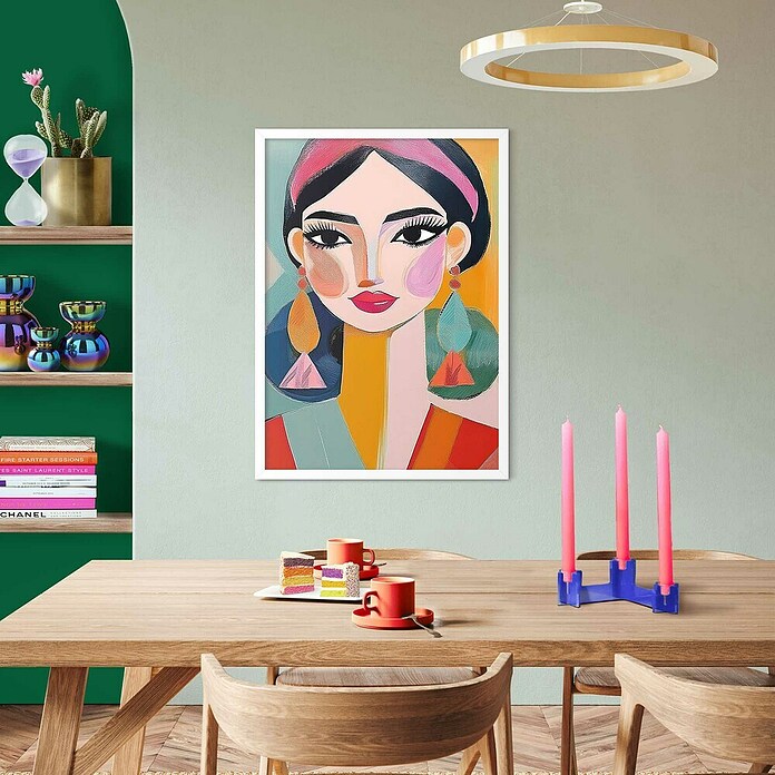 Reinders Bild Modern Frame (Colourful Portrait, B x H: 50 x 70 cm) | BAUHAUS