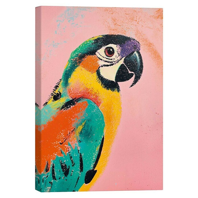 Reinders Leinwandbild Giclee on Canvas (Coloured Bird, B x H: 20 x 30 cm) | BAUHAUS