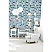 AS Creation Boys And Girls 6 Papiertapete (Blau, Motiv, 10,05 x 0,53 m)