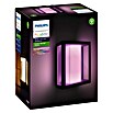 Philips Hue Impress LED-Außenwandleuchte White & Color Ambiance Impress (2-flammig, 8 W, Lichtfarbe: RGBW, IP44, 11,7 x 19 x 24 cm)