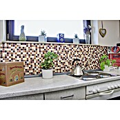 Zelfklevend mozaïek SAM 4CM352 (30 x 30 cm, Glas, Beige/Bruin)