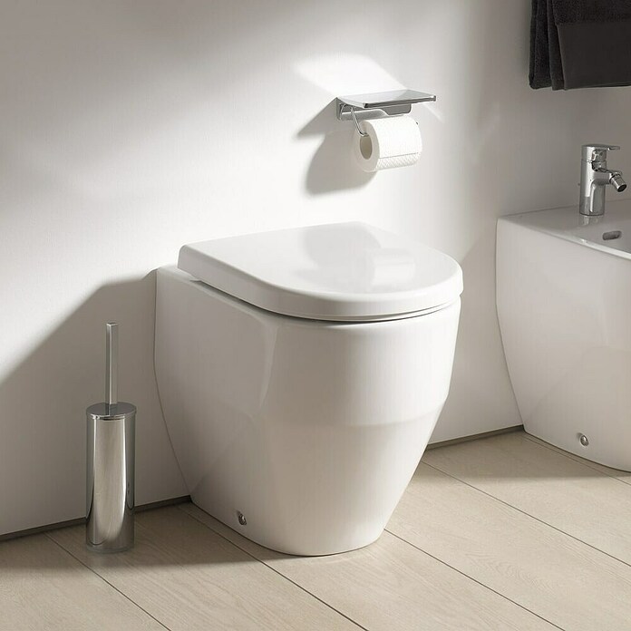 Laufen Pro Stand-WC (Spülrandlos, Spülform: Tief, WC Abgang: Senkrecht, Weiß) | BAUHAUS