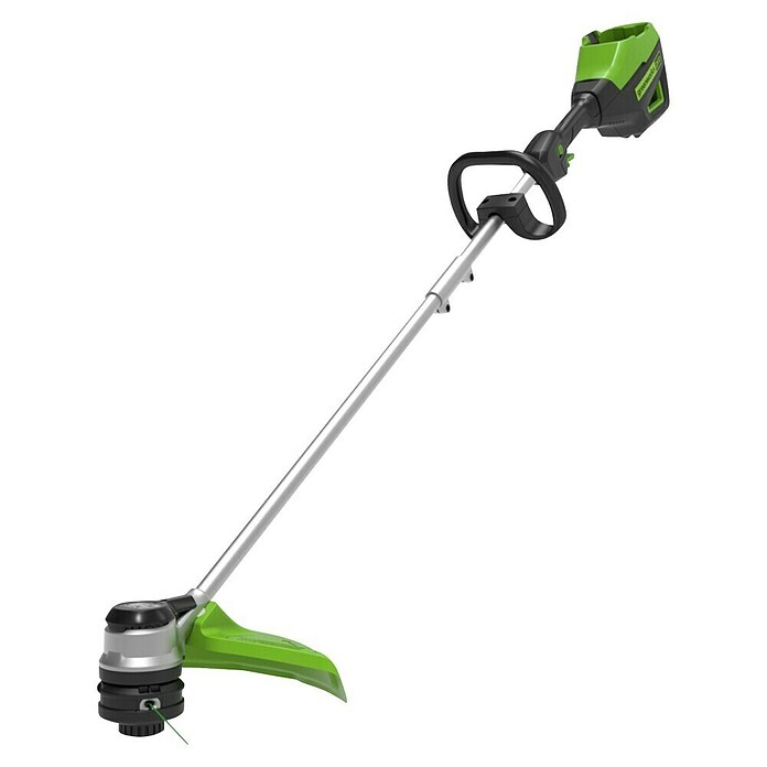 Greenworks 60V Akkusystem Akumulatorski trimer GD60LT  (60 V, Li-ion, Brez baterije, Širina reza niti: 40 cm) | Akumulatorski trimerji | Trimerji | Motorne kose in trimerji | Vrtni stroji in orodja | Vrt in prosti čas | Izdelki | BAUHAUS
