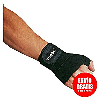 Turbo Muñequera con soporte pulgar (Universal, Negro)