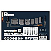 Craftomat Lochsägen-Set HSS Bi-Metall (10 -tlg.) | BAUHAUS