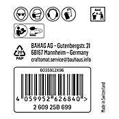 Craftomat Schleifnetz C 7009 (Durchmesser: 125 mm, Körnung: 80, 1 Stk.) | BAUHAUS