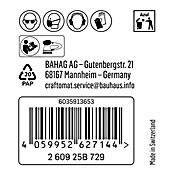 Craftomat Haftschleifscheiben C 1061 (Körnung: 40, Durchmesser: 125 mm, 1 Stk.) | BAUHAUS