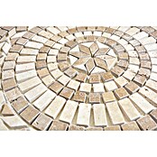 Antiek marmer (61 x 61 cm, Beige/Bruin, Mat)