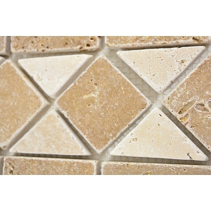 Tegelrand (12,5 x 28,5 cm, Beige/Bruin, Mat)