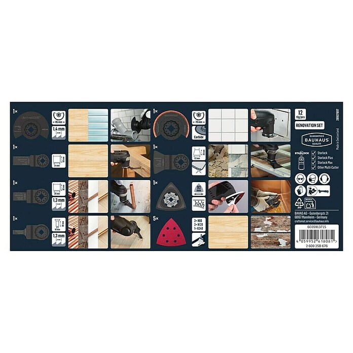 Craftomat Zubehör-Set Renovation für Starlock-Systeme (7 Stk., 7 -tlg.) | BAUHAUS
