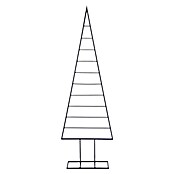 Metall-Weihnachtsbaum (Metall, Anthrazit, Höhe: 150 cm)