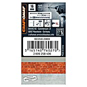 Craftomat Broca para hormigón SDS-Plus (Diámetro: 16 mm, Largo: 310 mm)