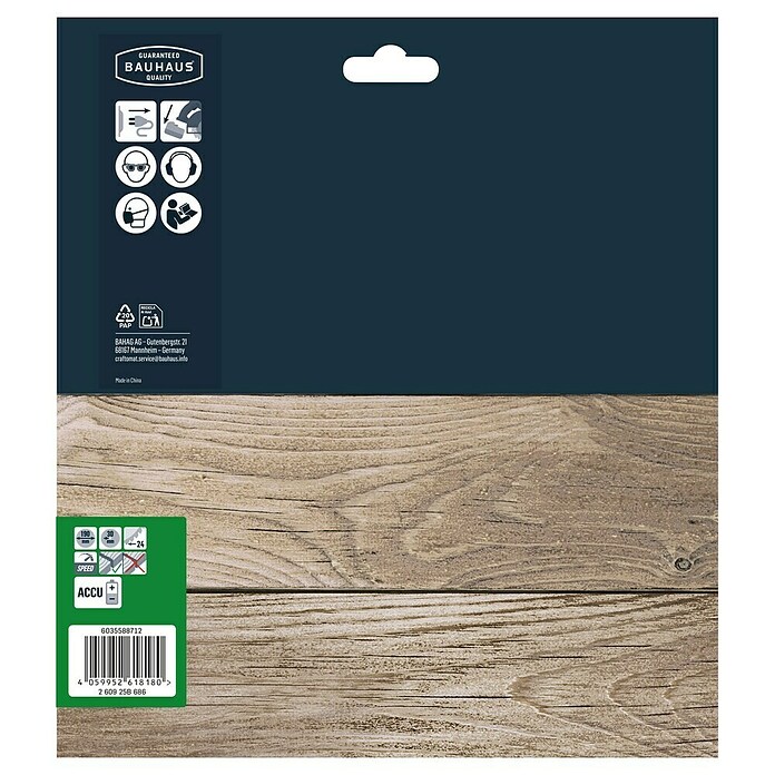 Craftomat Kreissägeblatt Accu Holz (190 mm, Bohrung: 30 mm, Anzahl Zähne: 24 Stk.) | BAUHAUS