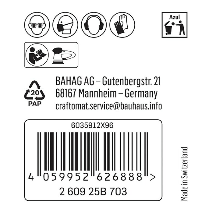Craftomat Schleifnetz C 7009 (Durchmesser: 150 mm, Körnung: 80, 1 Stk.) | BAUHAUS