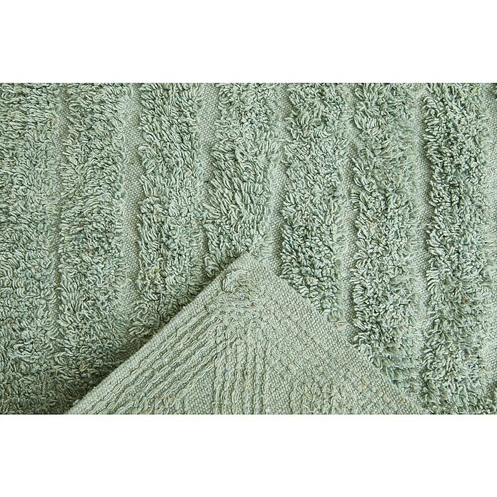 Badteppich Havanna (50 x 80 cm, Salbei, Stripe, 80% Baumwolle, 20% Polyester) | BAUHAUS