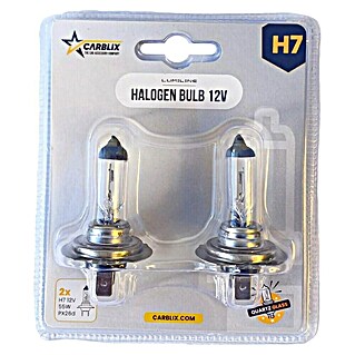 Carblix Halogena žarulja za automobil H7 12V (55 W, 2 Kom.)