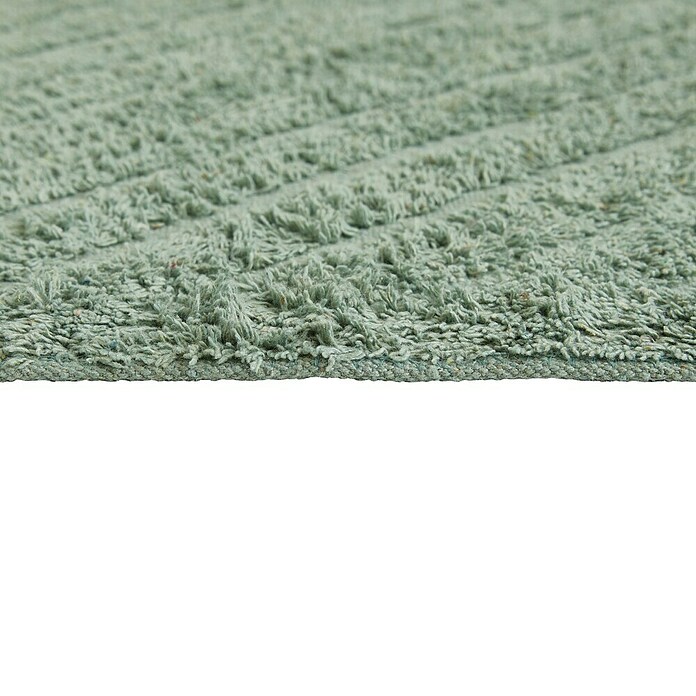 Badteppich Havanna (50 x 80 cm, Salbei, Stripe, 80% Baumwolle, 20% Polyester) | BAUHAUS