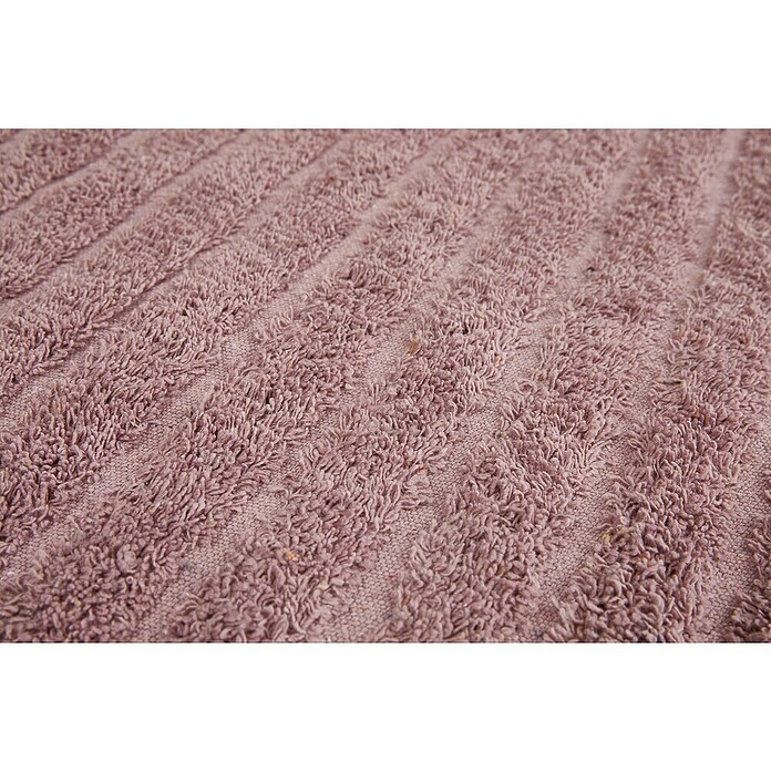 Badteppich Havanna (50 x 80 cm, Rostrot, Stripe, 80% Baumwolle, 20% Polyester) | BAUHAUS