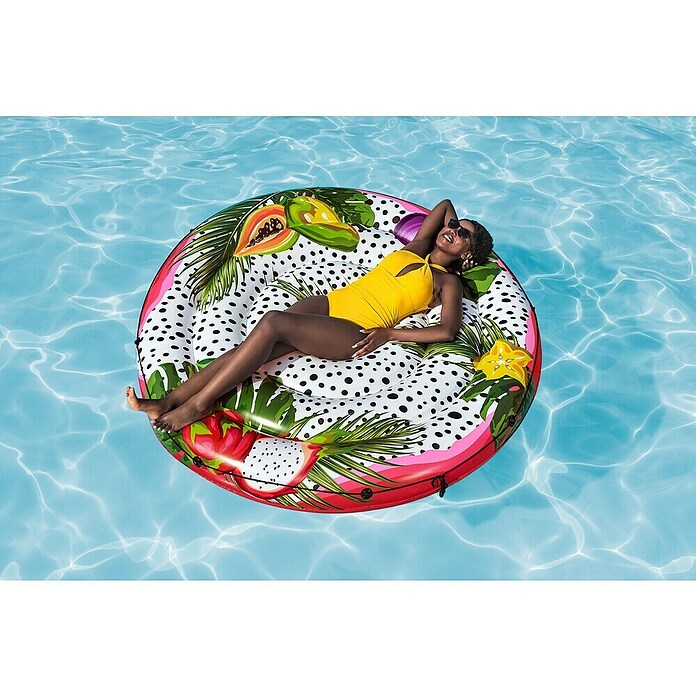 Bestway Plavalni otok Fruits of Paradise  (Ø x V: 173 x 25 cm) | 8308 - Aufblasartikel | ICIC - Pools / Whirlpools Zubehör | ICI - Pools & Zubehör | IC - Freizeit im Garten | I - Stadtgarten | BAUHAUS