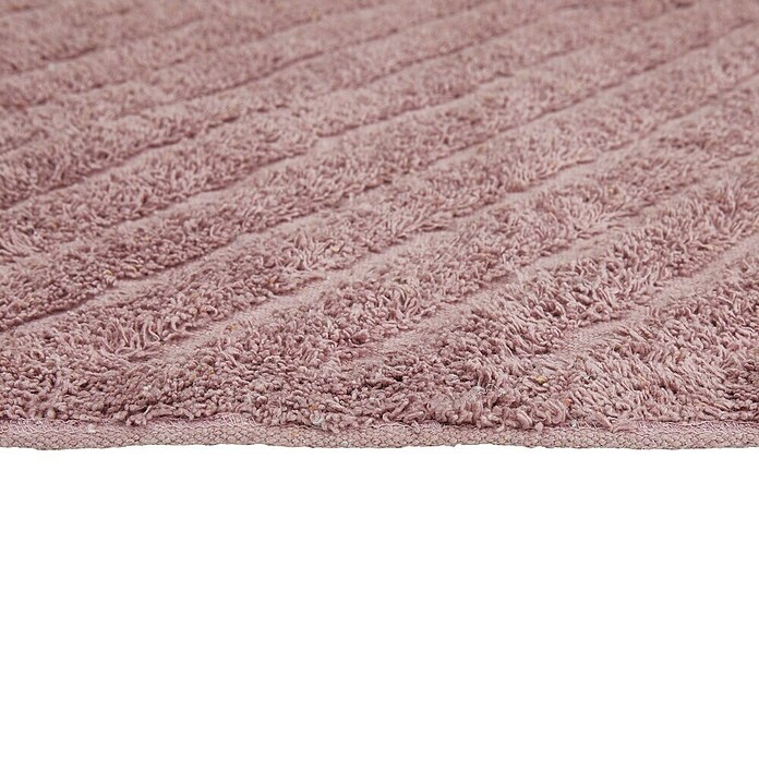 Badteppich Havanna (50 x 80 cm, Rostrot, Stripe, 80% Baumwolle, 20% Polyester) | BAUHAUS