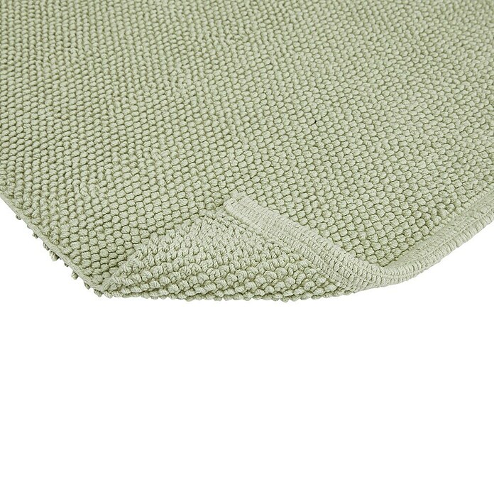 Badteppich Atlanta (50 x 80 cm, Salbei, 100% Baumwolle) | BAUHAUS