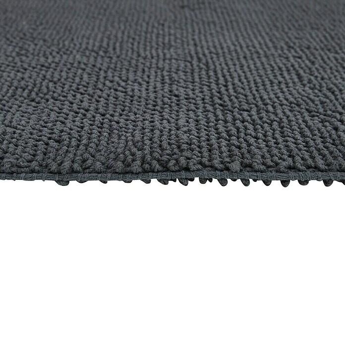 Badteppich Atlanta (50 x 80 cm, Anthrazit, 100% Baumwolle) | BAUHAUS