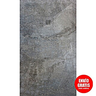 Duplach Plato de ducha 3D (L x An: 140 x 70 cm, Material compuesto, Cemento)