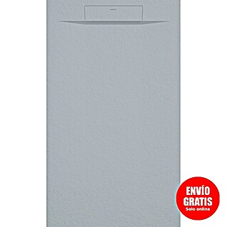 Duplach Plato de ducha Zeus (L x An: 120 x 70 cm, Material compuesto, Gris)