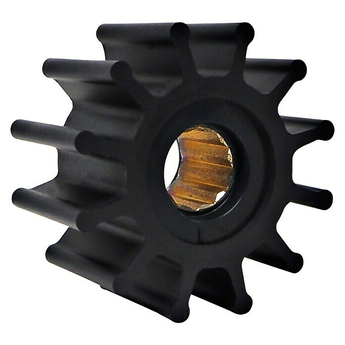 Albin Pump Impeller PN 06-01-012Ø x L: 57 x 31,5 mm, Wellendurchmesser: 16 mm View From Above