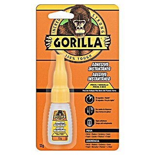 Gorilla Adhesivo instantáneo con pincel y boquilla (12 g)