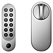 Aqara Cerradura electrónica U200 (Manejo: Huella dactilar, código de acceso, smartphone, Apto para: Puertas, Plateado) | BAUHAUS