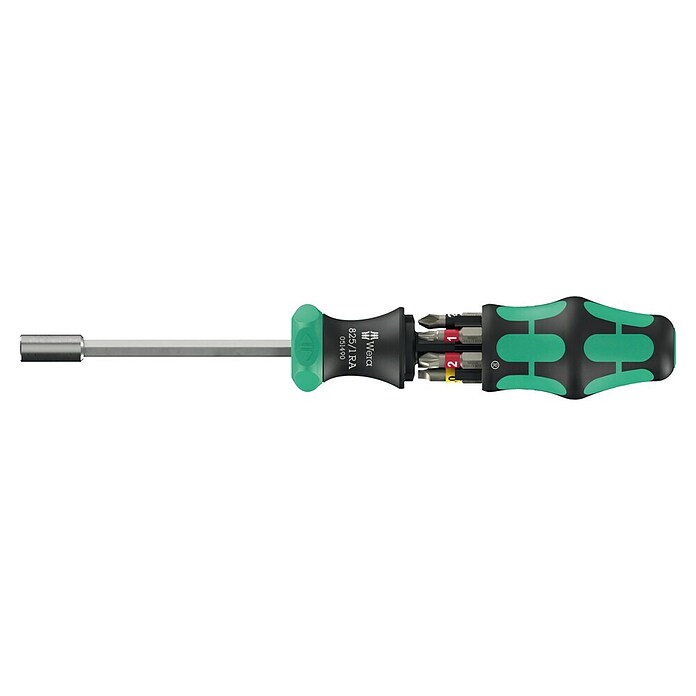Wera Kraftform Kompakt Schraubendreher 27 RA 1 (Geeignet für: Bits mit ¼″-Außensechskantantrieb) | BAUHAUS