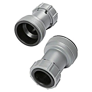 Bestway Priključak za crijevo (Promjer: 32 mm - 38 mm, Siva)