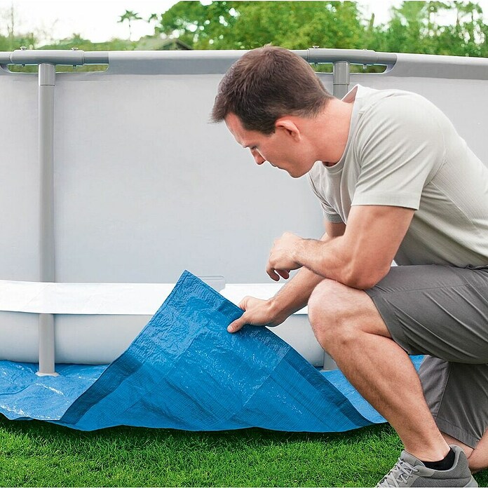 Bestway Podloga za zaščito tal  (488 x 488 cm, Premer: 457 cm) | 8358 - Poolabdeckungen/ -Unterlagen | ICIC - Pools / Whirlpools Zubehör | ICI - Pools & Zubehör | IC - Freizeit im Garten | I - Stadtgarten | BAUHAUS