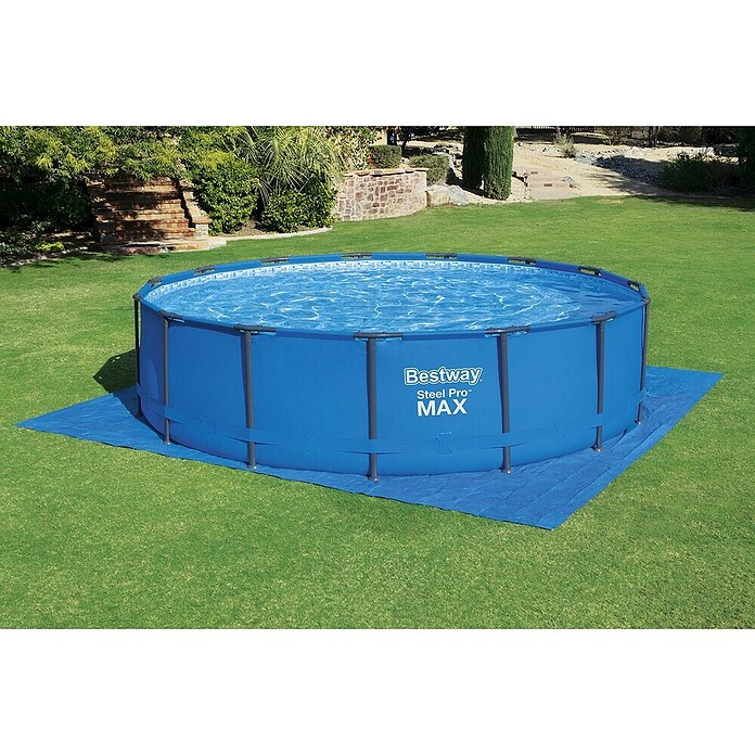 Bestway Podloga za zaščito tal  (488 x 488 cm, Premer: 457 cm) | 8358 - Poolabdeckungen/ -Unterlagen | ICIC - Pools / Whirlpools Zubehör | ICI - Pools & Zubehör | IC - Freizeit im Garten | I - Stadtgarten | BAUHAUS