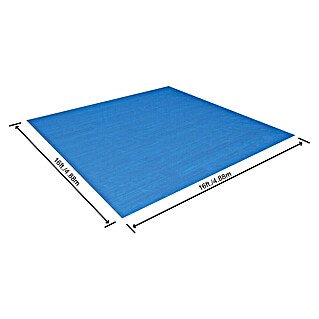 Bestway Podni podložak za bazene (488 x 488 cm, Promjer: 457 cm)