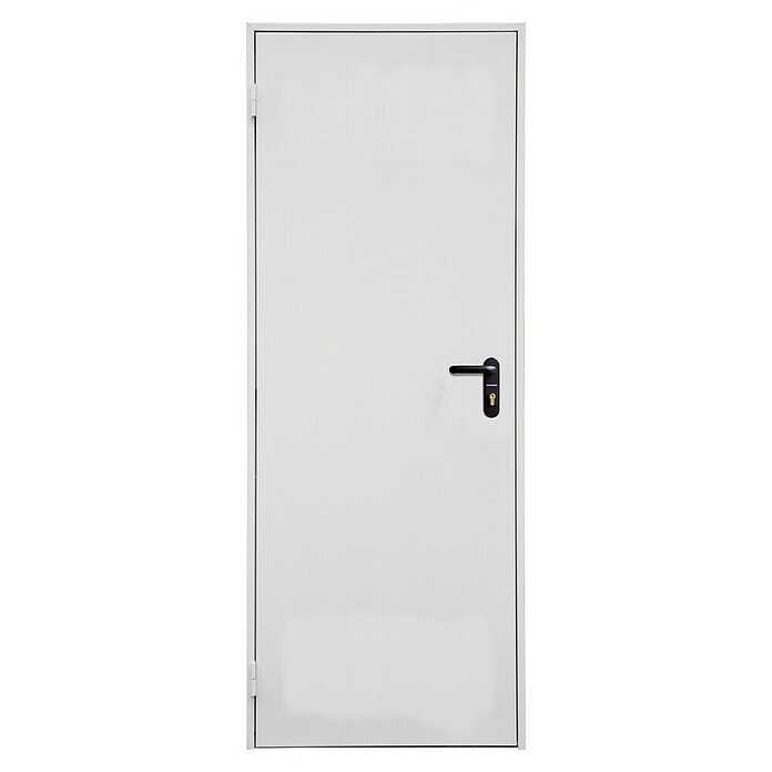 Roper Puerta de trastero Lacada (90 x 210 cm, Derecha, Blanco) | BAUHAUS