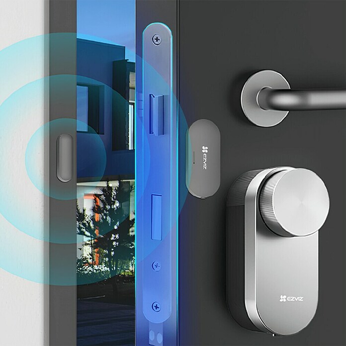 EZVIZ Set de cerradura electrónica DL01 PRO Set (2 pzs., Número de llaves: 2 ud.) | BAUHAUS