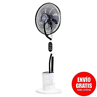 Purline Misty Ventilador de pie 4 (Negro, 40 cm, 125 cm)