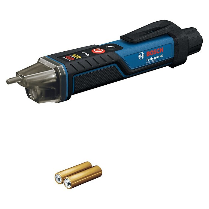 Bosch Professional Detector de tensión GVD 1000-17 (24 V - 1.000 V, Azul) | BAUHAUS