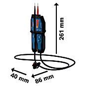 Bosch Professional Detector de tensión GVT 1000-15 (1.000 V, Azul) | BAUHAUS