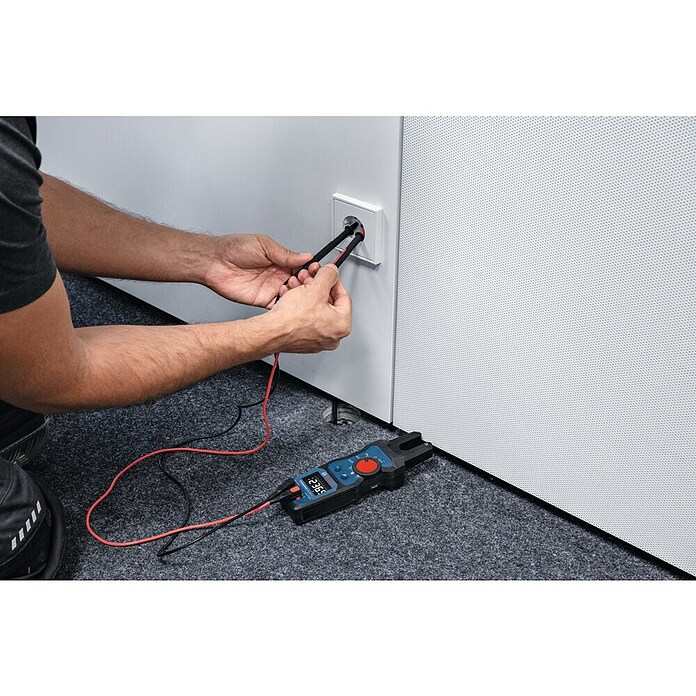 Bosch Professional Pinza amperimétrica GFM 1000-15 (1.000 V, Azul) | BAUHAUS