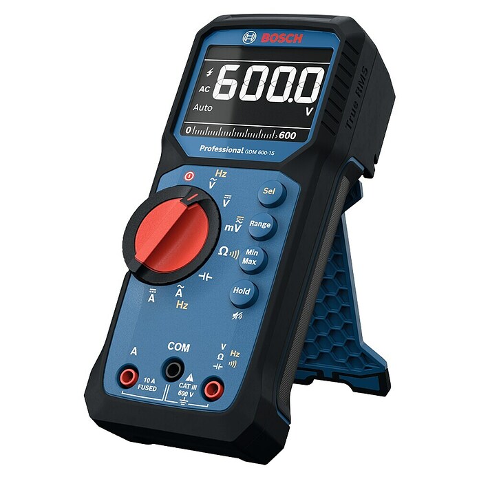 Bosch Professional Digital-Multimeter GDM 600-15 (600 V, Blau, Schwarz) | BAUHAUS