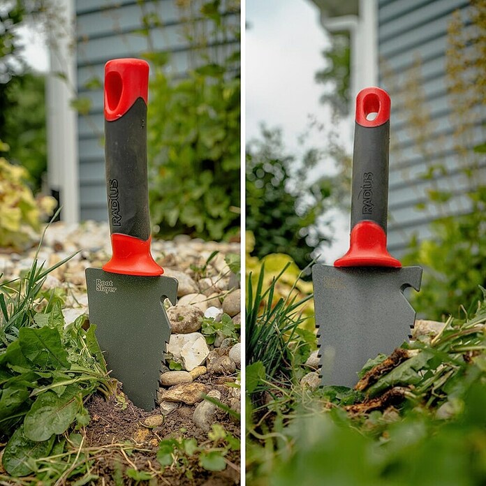 Root Slayer Hand-Blumenkelle (Breite: 9 cm, Stahl, Ergonomischer Stiel) | BAUHAUS