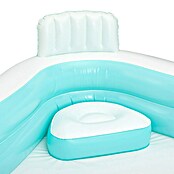 Funsicle Quick-Up-Pool Familypool (L x B x H: 223 x 223 x 66 mm, Grün/Weiß, 681 l) | BAUHAUS