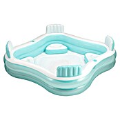Funsicle Quick-Up-Pool Familypool (L x B x H: 223 x 223 x 66 mm, Grün/Weiß, 681 l) | BAUHAUS