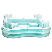 Funsicle Quick-Up-Pool Familypool (L x B x H: 223 x 223 x 66 mm, Grün/Weiß, 681 l) | BAUHAUS
