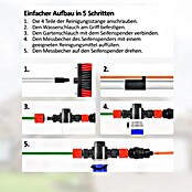Starlyf Reinigungs- & Polierbürste Telescopic Hydrocleaner (Länge: 3,6 m, Aluminium) | BAUHAUS