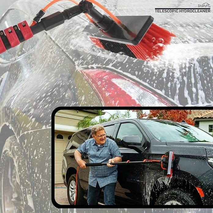 Starlyf Reinigungsbürste Telescopic Hydrocleaner (Länge: 7 m) | BAUHAUS