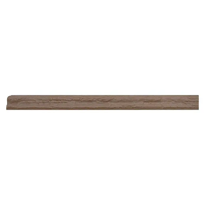 Moldura decorativa rústica Cotto - 5 x 60 x 5 cm, Marrón - Elemento decorativo de borde, diseñado como imitación de piedra marrón, perfecto para añadir un toque elegante a cualquier diseño interior o exterior.